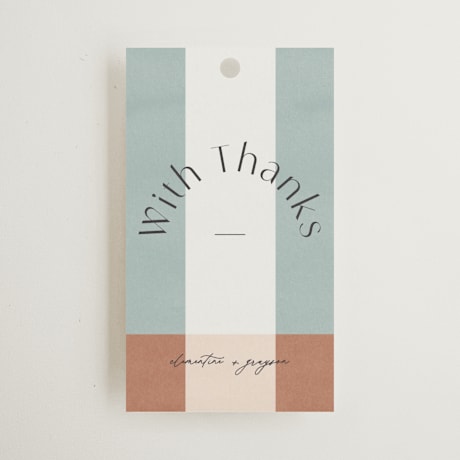 Wedding Favor Tags