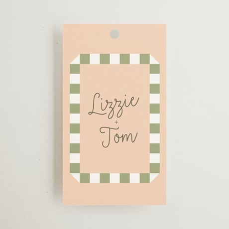 Wedding Favor Tags