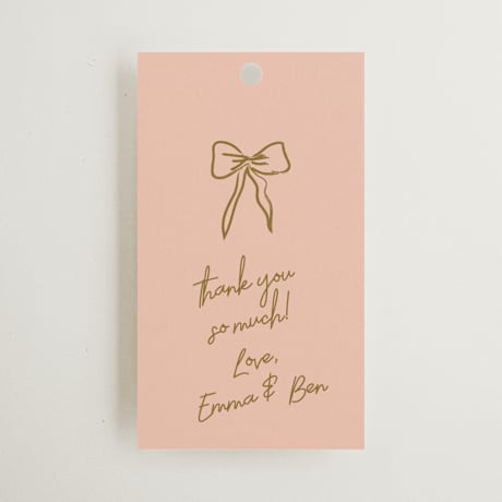 Wedding Favor Tags