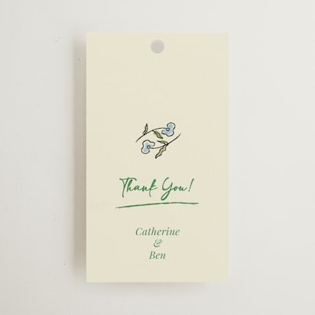 Wedding Favor Tags