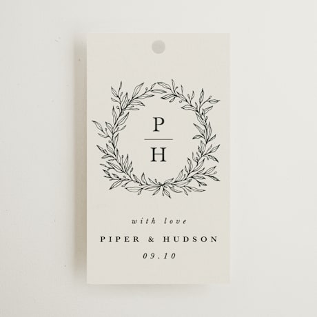 Wedding Favor Tags