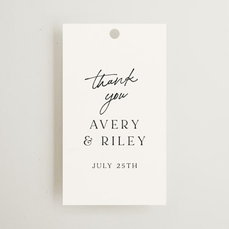 Wedding Favor Tags