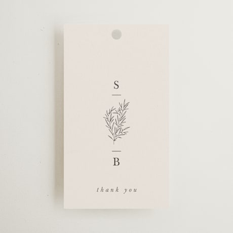 Wedding Favor Tags
