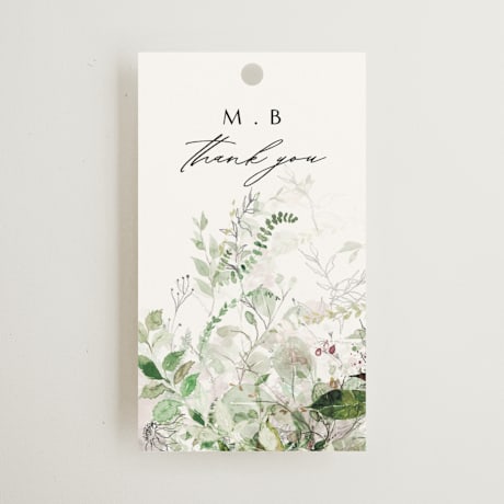 Wedding Favor Tags