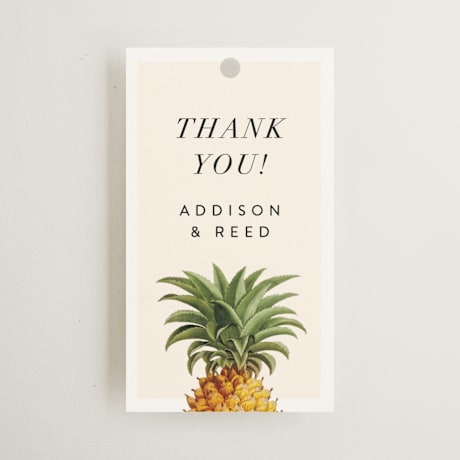 Wedding Favor Tags