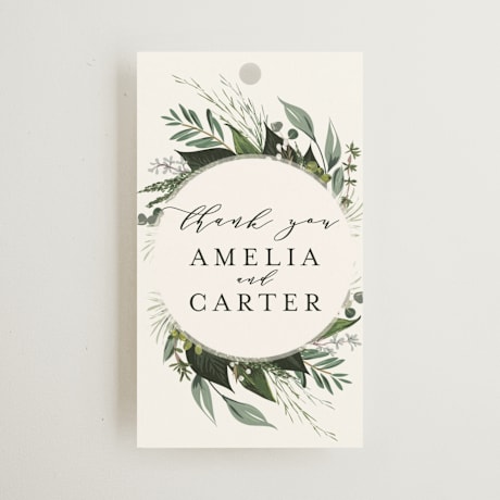 Wedding Favor Tags