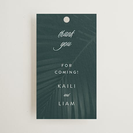 Wedding Favor Tags