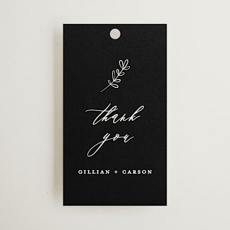 Wedding Favor Tags