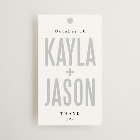 Wedding Favor Tags