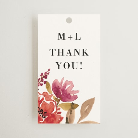 Wedding Favor Tags