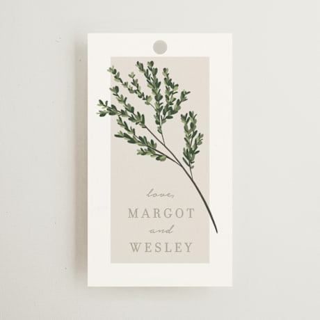 Wedding Favor Tags
