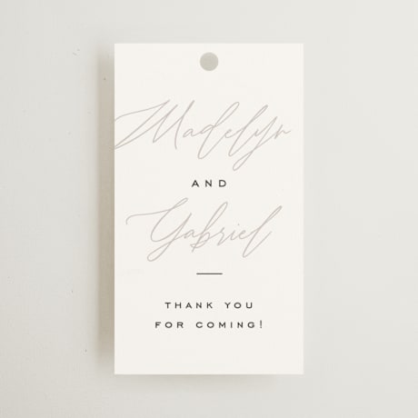 Wedding Favor Tags