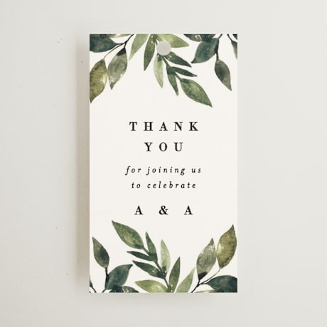 Wedding Favor Tags