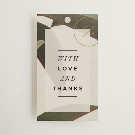Wedding Favor Tags