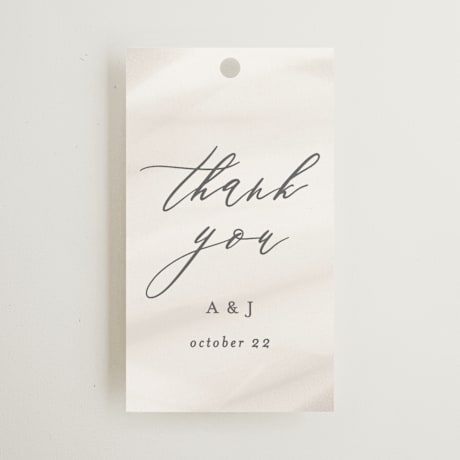 Wedding Favor Tags