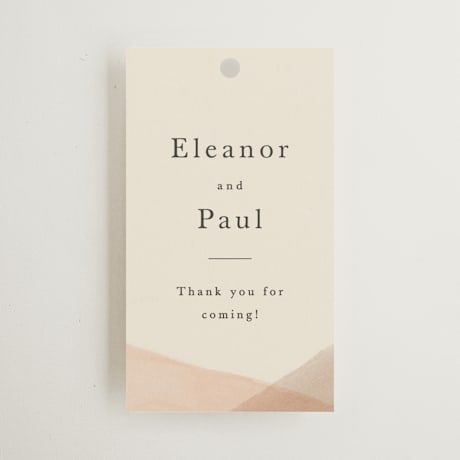 Wedding Favor Tags