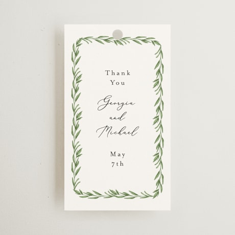 Wedding Favor Tags
