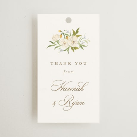 Wedding Favor Tags