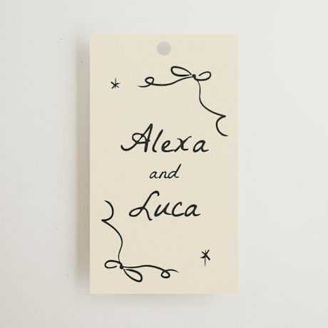 Wedding Favor Tags