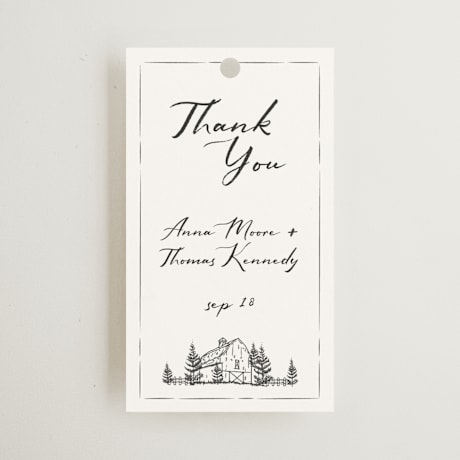 Wedding Favor Tags