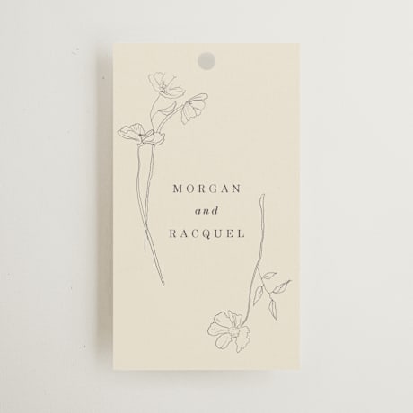 Wedding Favor Tags
