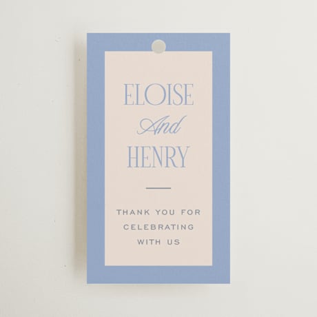 Wedding Favor Tags