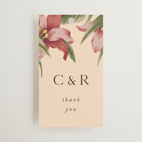 Wedding Favor Tags