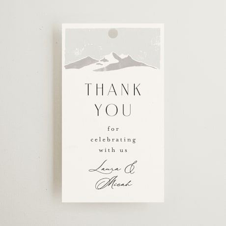 Wedding Favor Tags