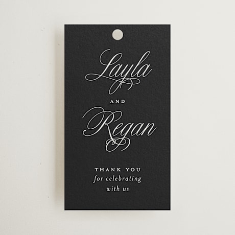 Wedding Favor Tags