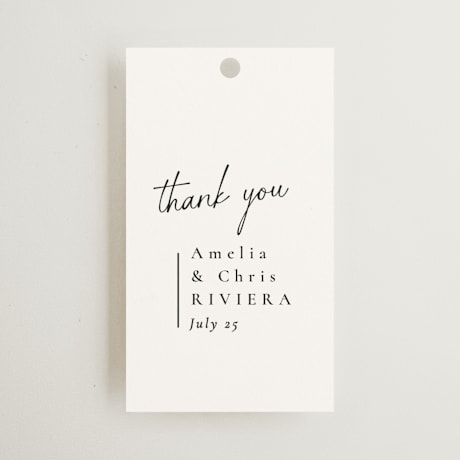 Wedding Favor Tags