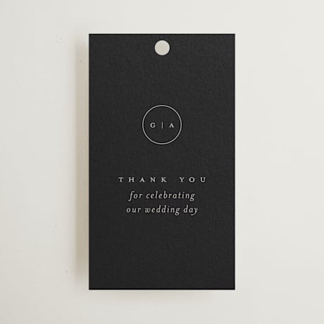 Wedding Favor Tags