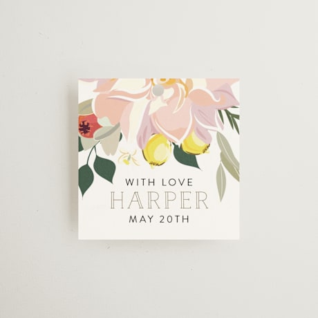 Bridal Shower Favor Tags