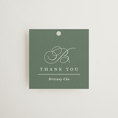 Bridal Shower Favor Tags