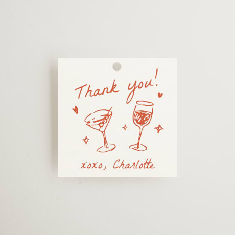 Bridal Shower Favor Tags