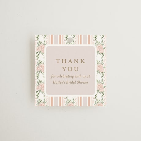 Bridal Shower Favor Tags