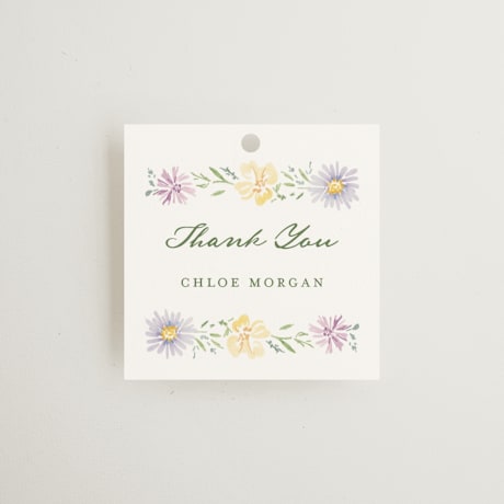 Bridal Shower Favor Tags