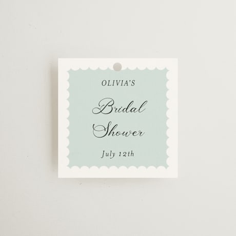 Bridal Shower Favor Tags