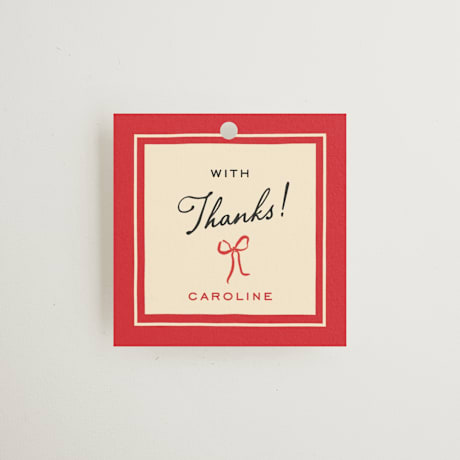 Bridal Shower Favor Tags