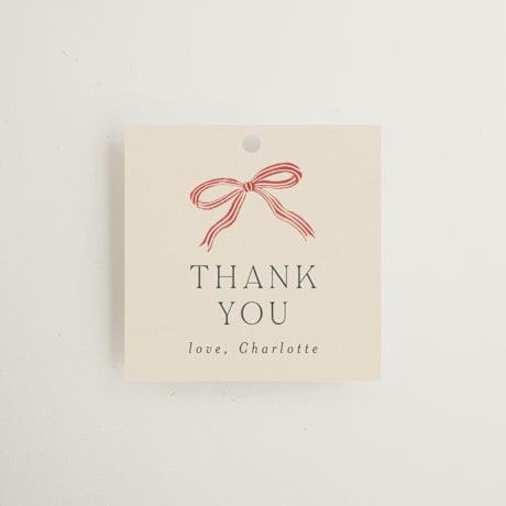 Bridal Shower Favor Tags