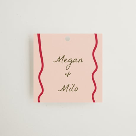 Engagement Party Favor Tags