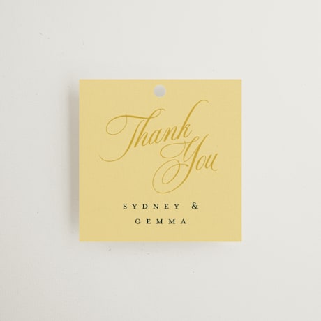 Engagement Party Favor Tags