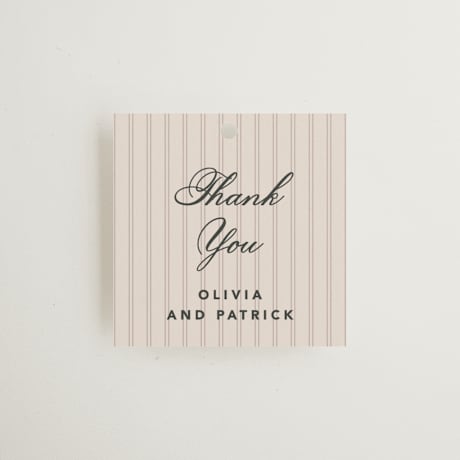 Wedding Favor Tags