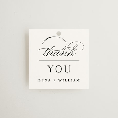 Wedding Favor Tags