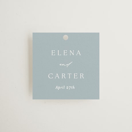 Wedding Favor Tags