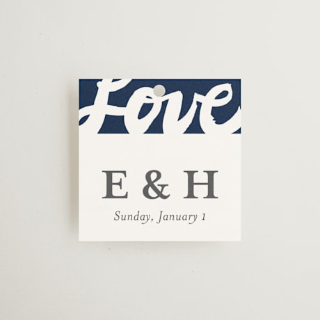 Wedding Favor Tags