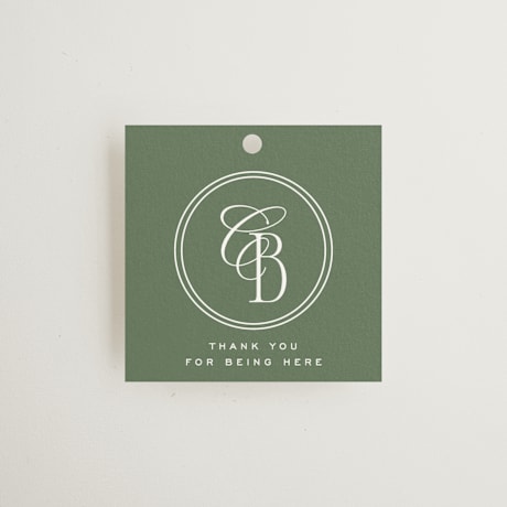 Wedding Favor Tags