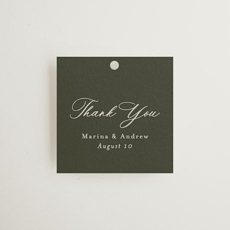 Wedding Favor Tags