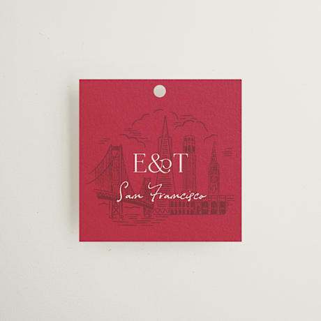 Wedding Favor Tags