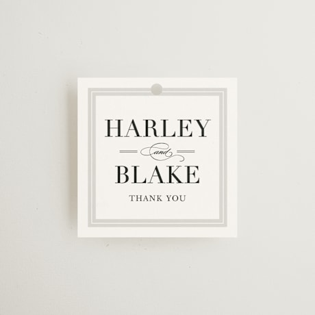 Wedding Favor Tags