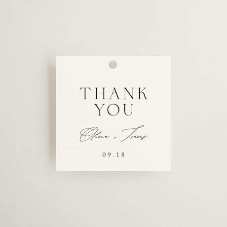 Wedding Favor Tags
